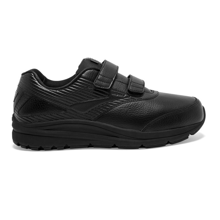 Brooks Addiction Walker V-Strap 2 - Mens Walking Shoes - Black/Black (46592AEMI)